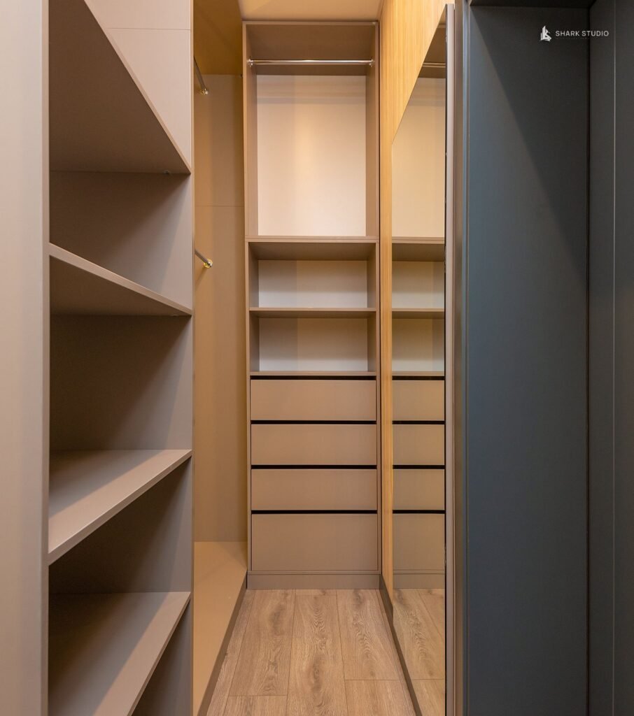 Custom wardrobe by Shark Studio