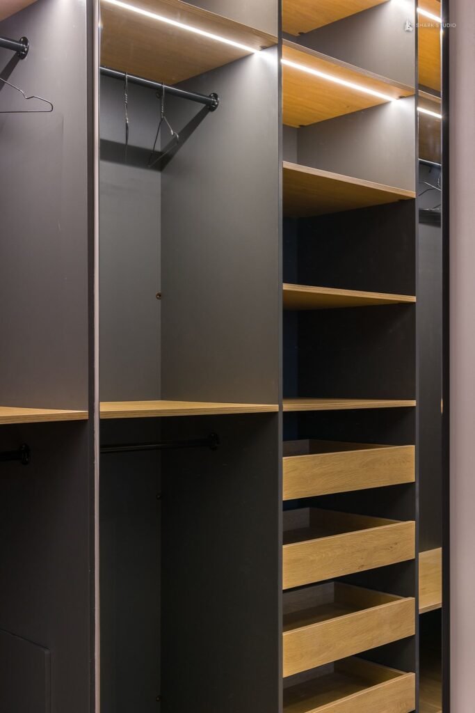 Custom wardrobe by Shark Studio