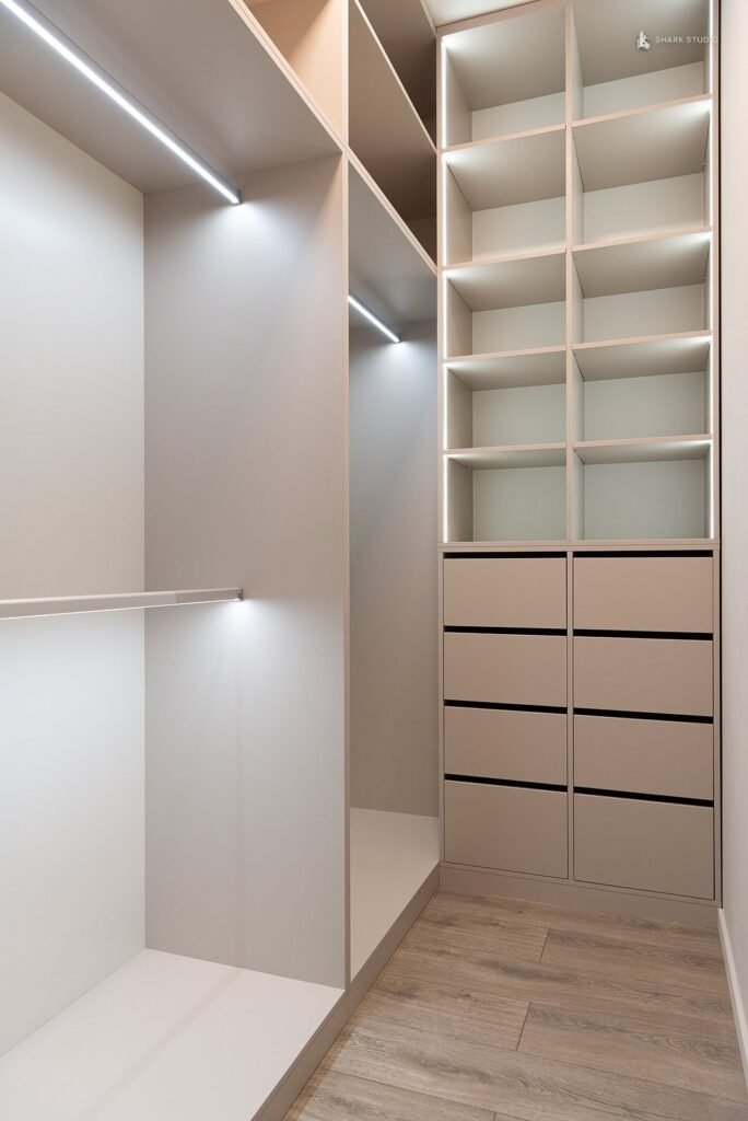 Custom wardrobe by Shark Studio