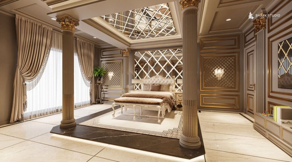 Bedroom and custom furniture by Shark Studio